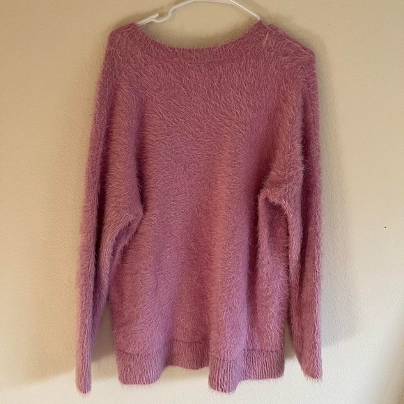 Cozy Forever Sweater in Pretty Pink Knit Show Me Your Mumu - Picture 6 of 8